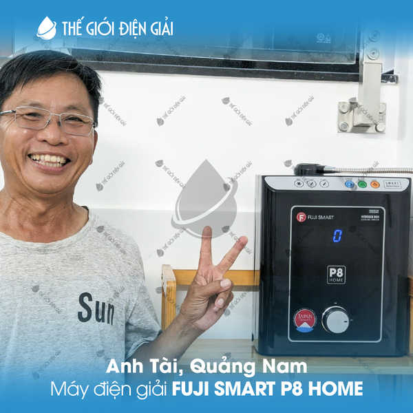 Máy lọc nước iON kiềm Fuji Smart P8 Home