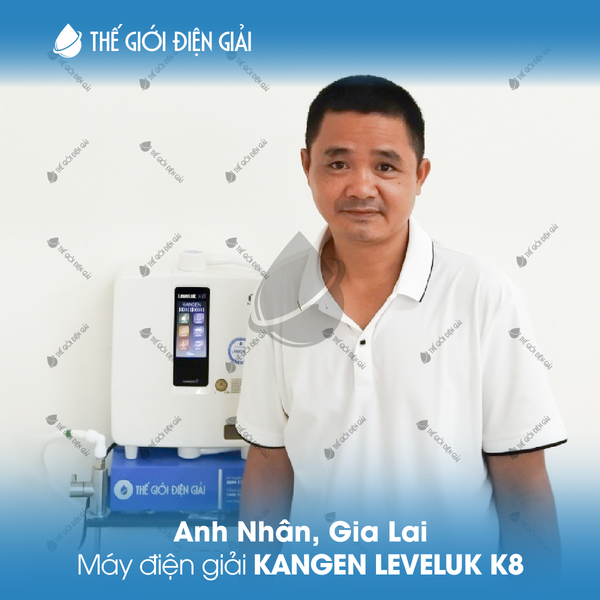 Máy lọc nước Kangen K8 (Chính Hãng 100%, Cơ Quan Nhà Nước Xác Thực Nhập Khẩu)