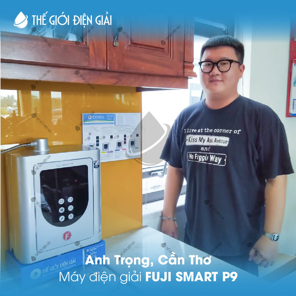 Máy lọc nước iON kiềm Fuji Smart P9 siêu Hydro