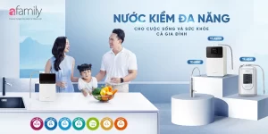 Máy lọc nước ion kiềm Panasonic nhập khẩu 100% từ Nhật Bản